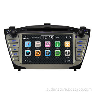 Car DVD Player for Hyundai IX35 2009/Tucson IX 2009, with CD/MP3/DVD/USB and 8-inch TFT Monitor